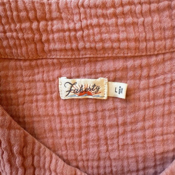 Faherty Dusty Pink Sleeveless Dress - Picture 3 of 9